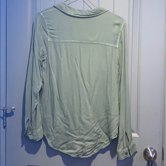 Mudd Green Shirt - Picture 2 of 4